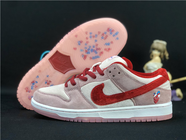 Men's Dunk Low SB Grey/Pink Shoes 052 Men's Dunk Low SB Grey/Pink Shoes 052